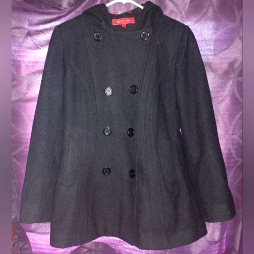 Anne Klein Wool Peacoat